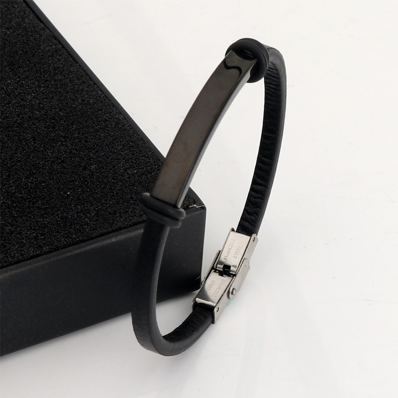 Punk mince texte personnalisé  - Coordinates Bracelet avis et prix