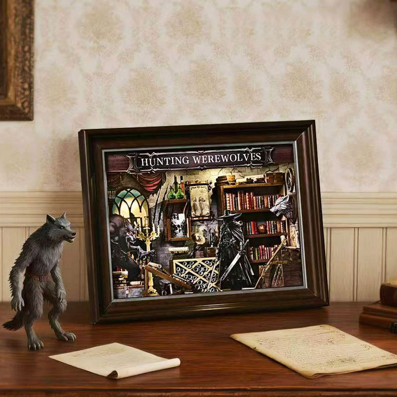 Kit de bricolage 3D en bois po - Engraved Wood Frame avis et prix